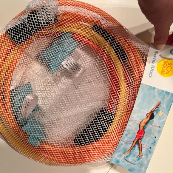 Swing Rings (2 Packs /‎ 3 Rings Per Pack) (Swim Through them!  (new) (h/g/x) - Picture 9 of 14